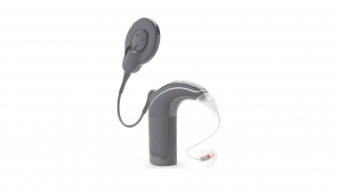 Nucleus 7 Sprachprozessor (CP 1000) der Firma Cochlear (Quelle_ Cochlear Ltd.)